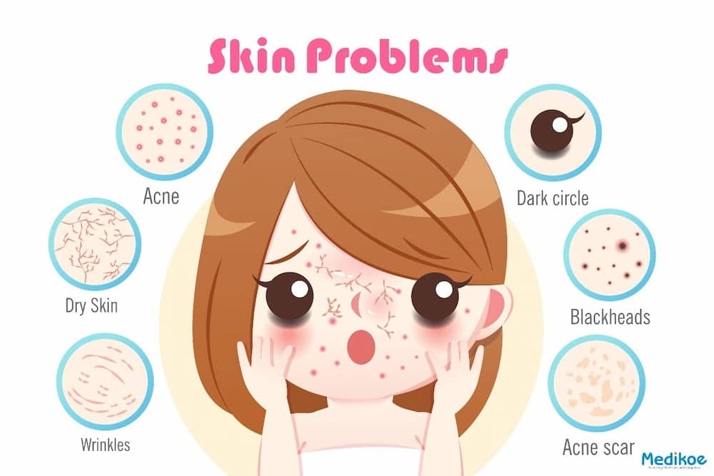 skin problems and any type of skin cancer