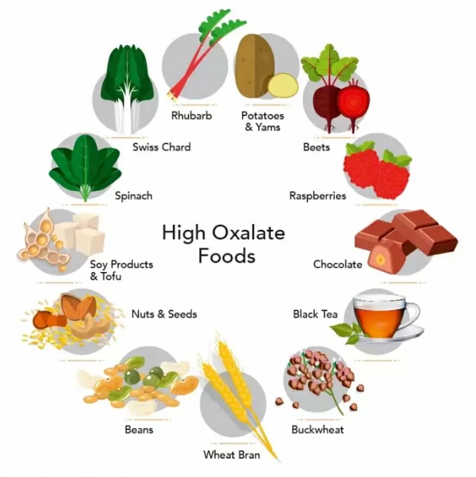 High Oxalate foods