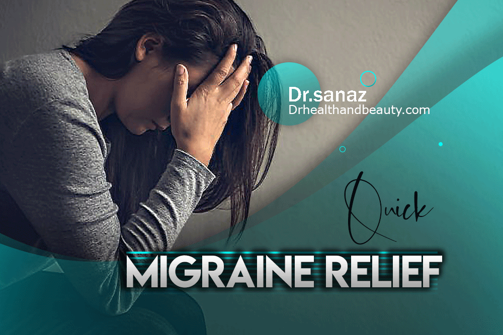 What is a quick migraine relief?